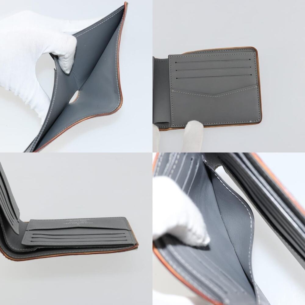 Louis Vuitton Mirror Portefeuille Slender Bifold Wallet Silver - Picture 16 of 16